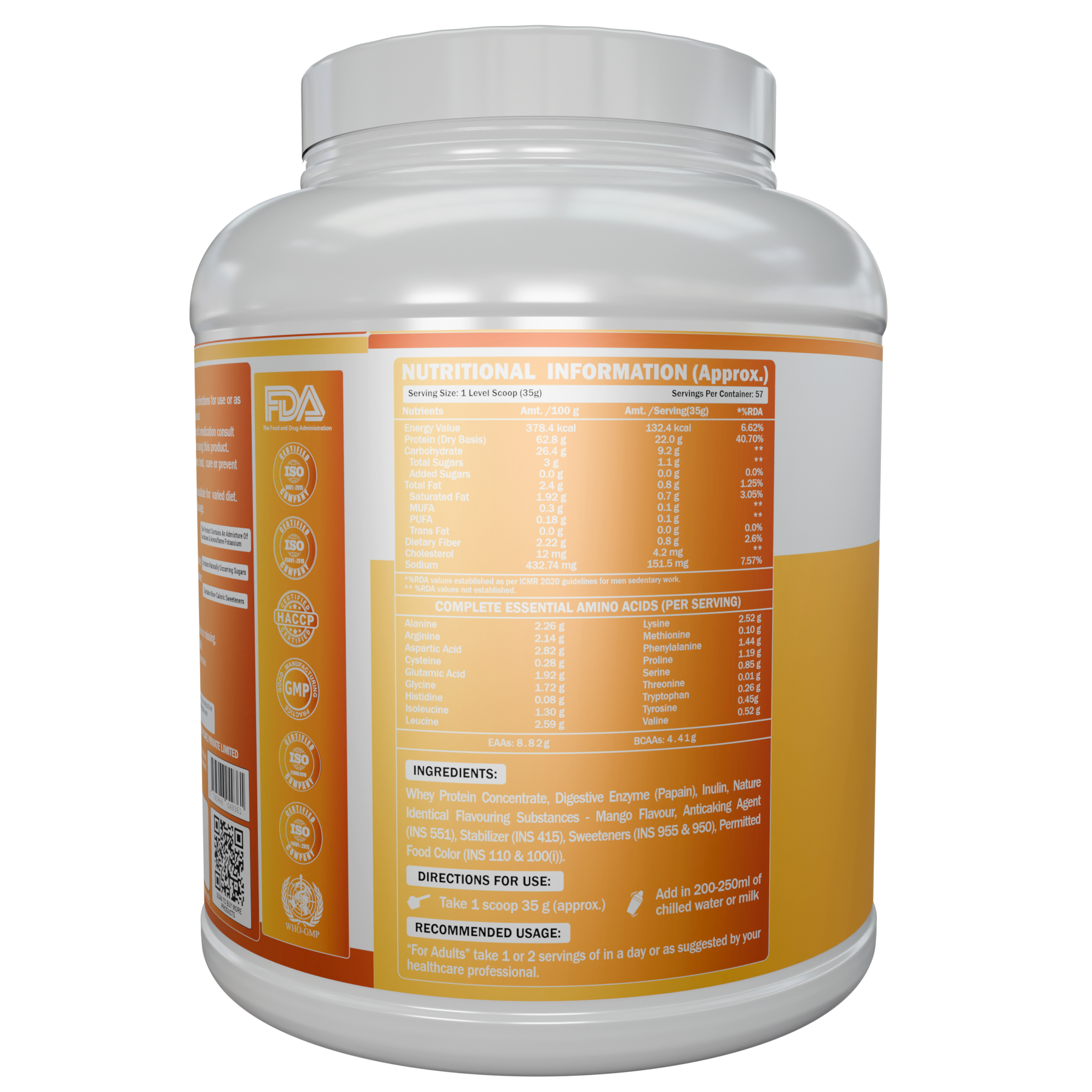 Whey Protein - Mango