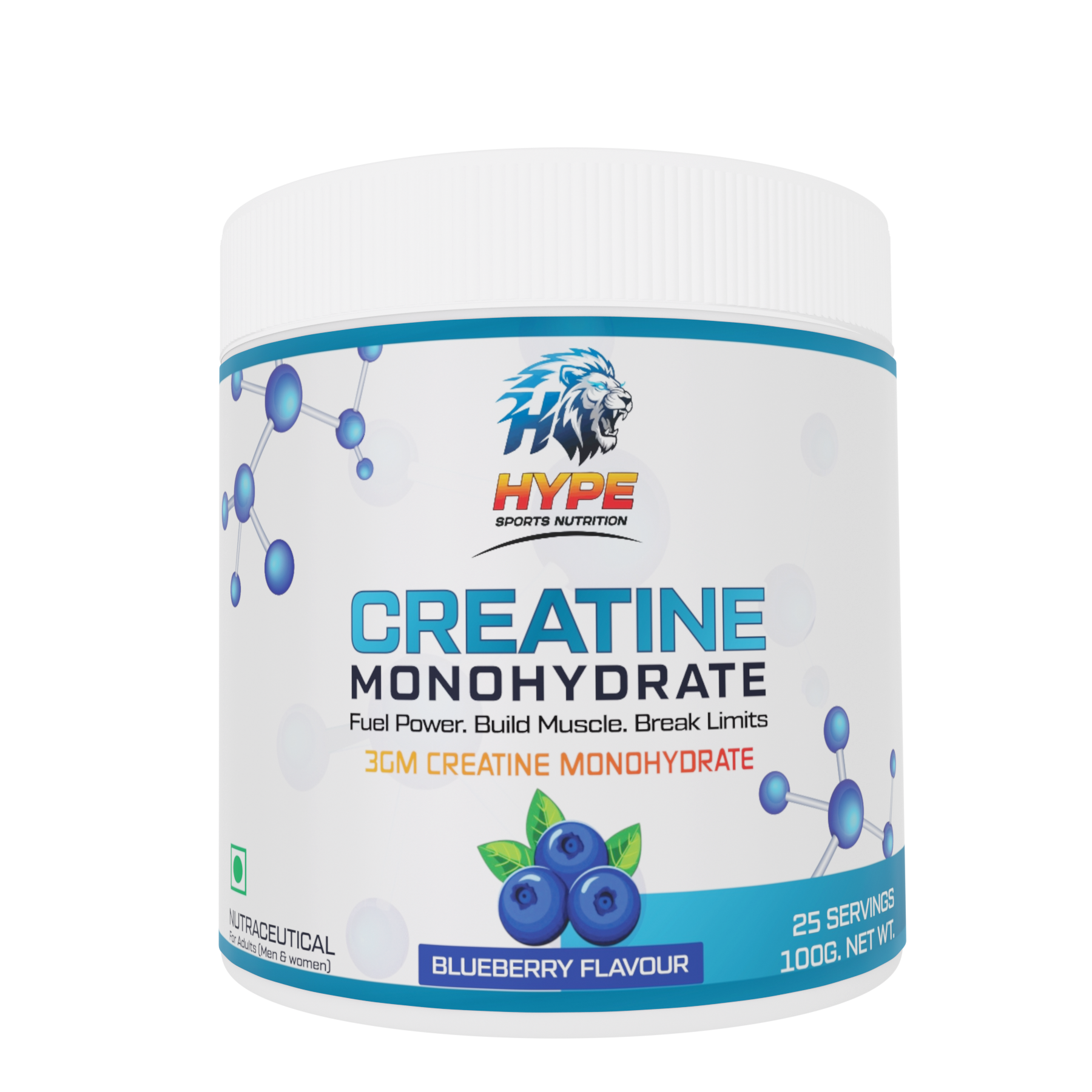 Creatine Monohydrate - Blueberry Flavor