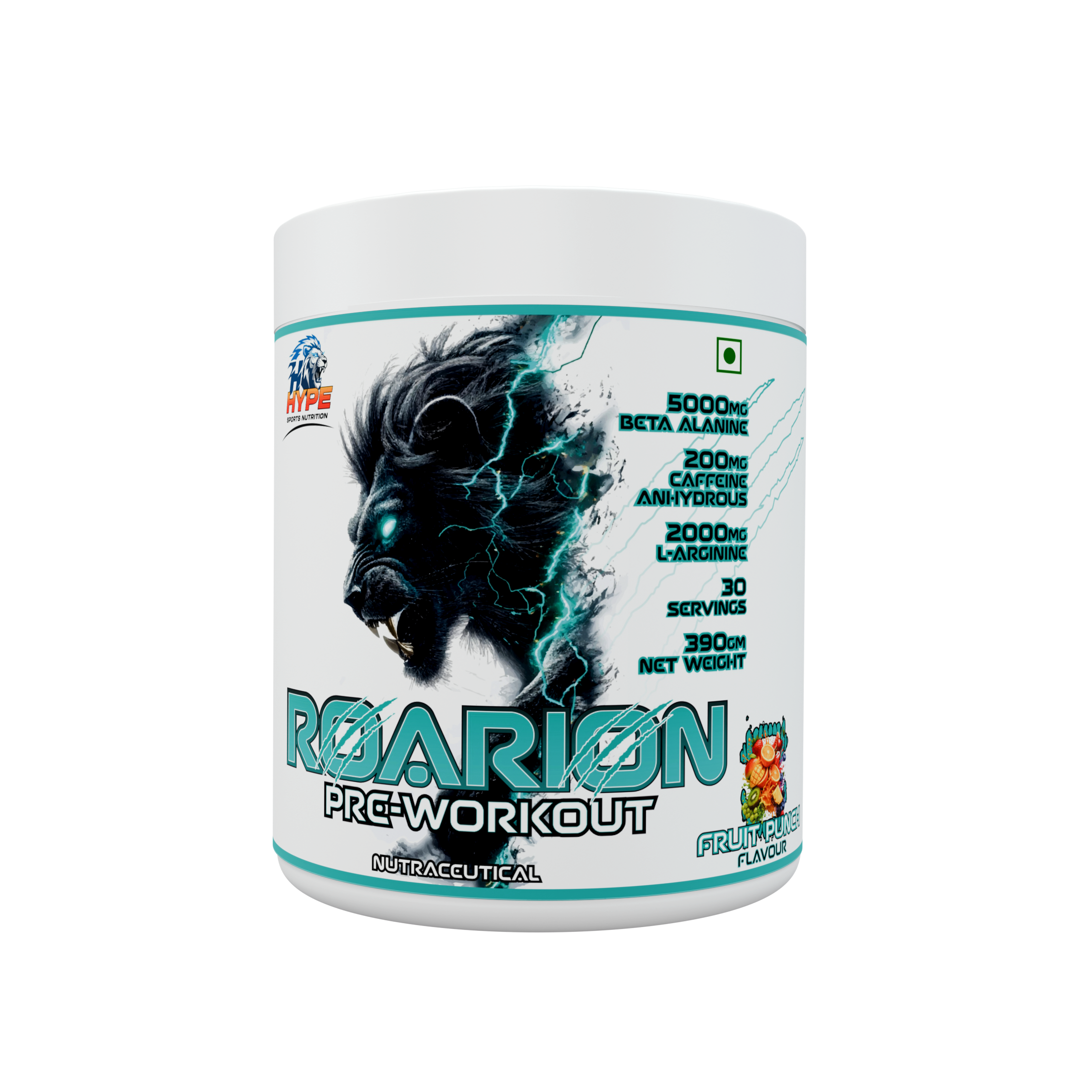 Roarian Pre-Workout - Fruit Punch