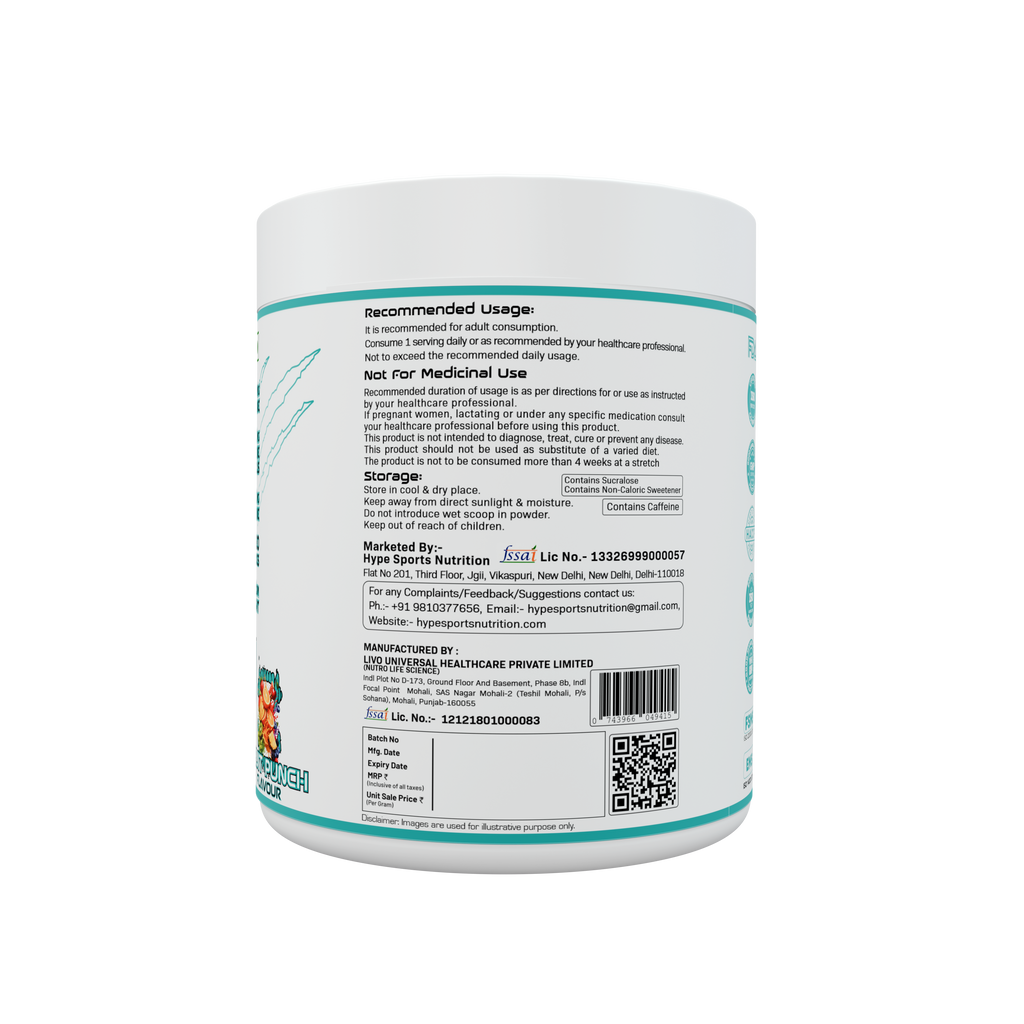 Roarian Pre-Workout - Fruit Punch