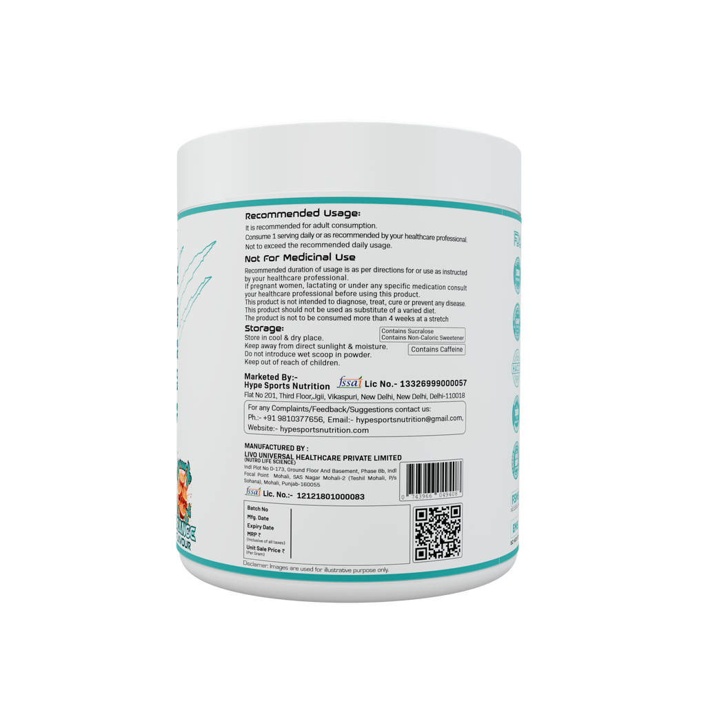 Roarian Pre-Workout - Orange