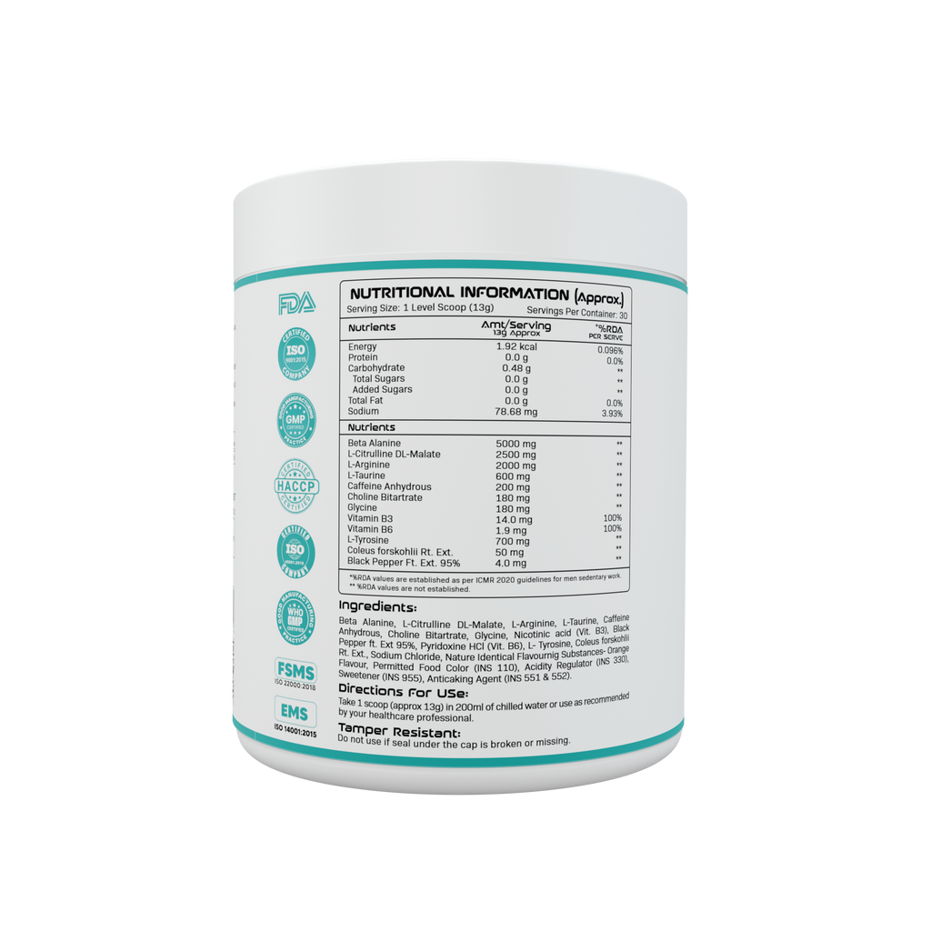 Roarian Pre-Workout - Orange