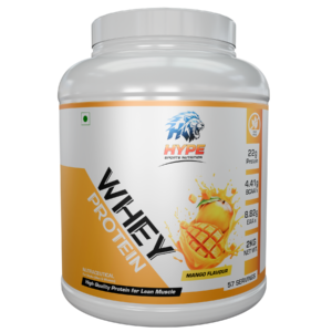 Whey Protein Mango Flavour  2KG / 57 Servings With Free Shaker (Shaker Colour Will Be Random)